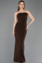 Long Brown Evening Dress ABU5889