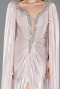 Long Mink Chiffon Evening Dress ABU5868