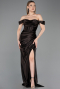 Brown Long Evening Dress ABU3611