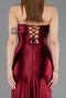 Burgundy Long Prom Gown ABU4944