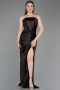 Brown Long Prom Gown ABU4944