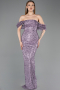 Long Lila Scaly Evening Dress ABU5886