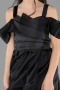 Long Black Girl Dress ABU5903