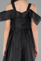 Long Black Girl Dress ABU5903