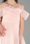 Long Salmon Girl Dress ABU5903