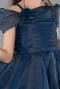 Short Navy Blue Girl Dress ABK2566
