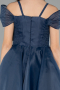 Short Navy Blue Girl Dress ABK2566