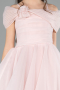 Short Powder Color Girl Dress ABK2566