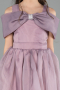 Front Short Back Long Lavender Girl Dress ABO108