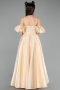 Long Gold Girl Dress ABU5912