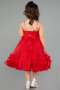 Short Red Girl Dress ABK2568