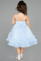 Short Blue Girl Dress ABK2567