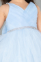 Short Blue Girl Dress ABK2567