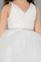 Short White Girl Dress ABK2569
