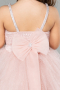 Short Rose Colored Girl Dress ABK2569