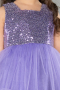 Short Purple Girl Dress ABK2570