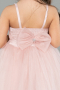 Short Rose Colored Girl Dress ABK2571