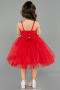 Short Red Girl Dress ABK2571