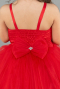 Short Red Girl Dress ABK2571