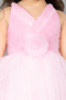 Short Powder Color Girl Dress ABK2571