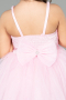 Short Powder Color Girl Dress ABK2571