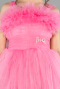 Front Short Back Long Pink Girl Dress ABO130
