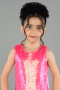 Short Fuchsia Girl Dress ABK2574