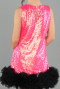 Short Fuchsia Girl Dress ABK2574
