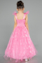 Long Pink Girl Dress ABU5906