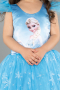 Long Blue Girl Dress ABU5907