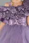 Long Lila Kid Wedding Dress ABG180
