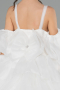 Long White Kid Wedding Dress ABG181