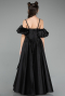 Long Black Girl Dress ABU5912