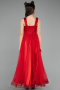 Long Red Girl Dress ABU2447