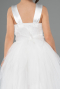 Long White Girl Dress ABU3909