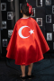 Red Girls Cape KT100