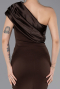 Brown Midi Cocktail Dress ABK2337