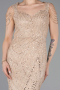 Long Gold Beaded Evening Dress ABU5914