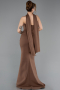 Brown Long Mermaid Evening Gown ABU5566
