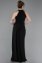 Long Black Prom Gown ABU5918