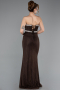 Long Brown Dantelle Mermaid Prom Dress ABU5921