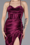Plum Long Prom Gown ABU3247