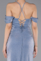 Long Indigo Prom Gown ABU5925