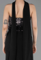 Long Black Mermaid Evening Gown ABU5924