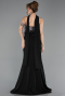 Long Black Mermaid Evening Gown ABU5924
