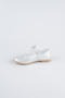 Silver Crystal Flat Shoe ORK3103