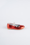 Red Patterned Flat Shoe ORS3101