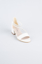 White Leather Girl Dress SE796