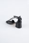 Black Leather Girl Dress SE796