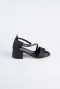 Black Kid Shoe SE796